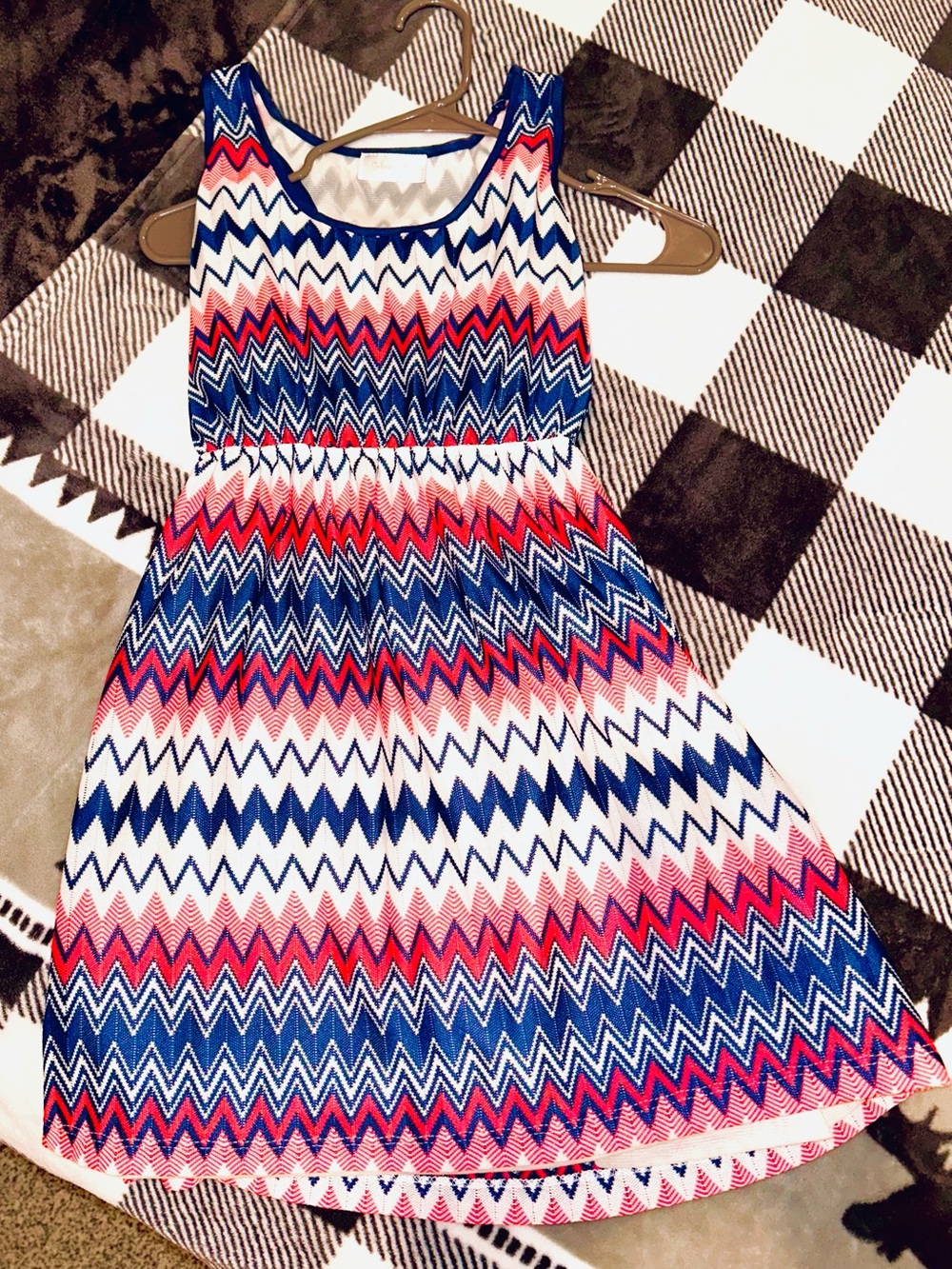 Gabriella Rocha red, white, and blue Dress